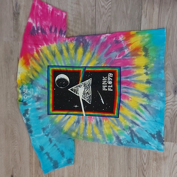 2021 Pink Floyd Tie-Dye T-Shirt Size Medium Unisex - Picture 1 of 7